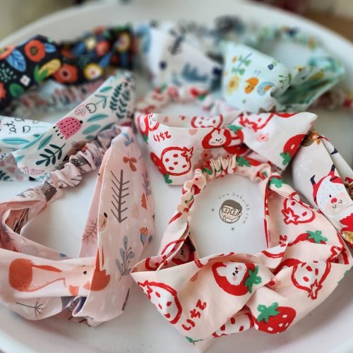 【縫紉學習紀錄】自學作品2：髮帶